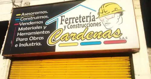 FERRETERIA Y CONSTRUCCIONES CARDENAS FERRETERIA Y CONSTRUCCIONES CARDENAS